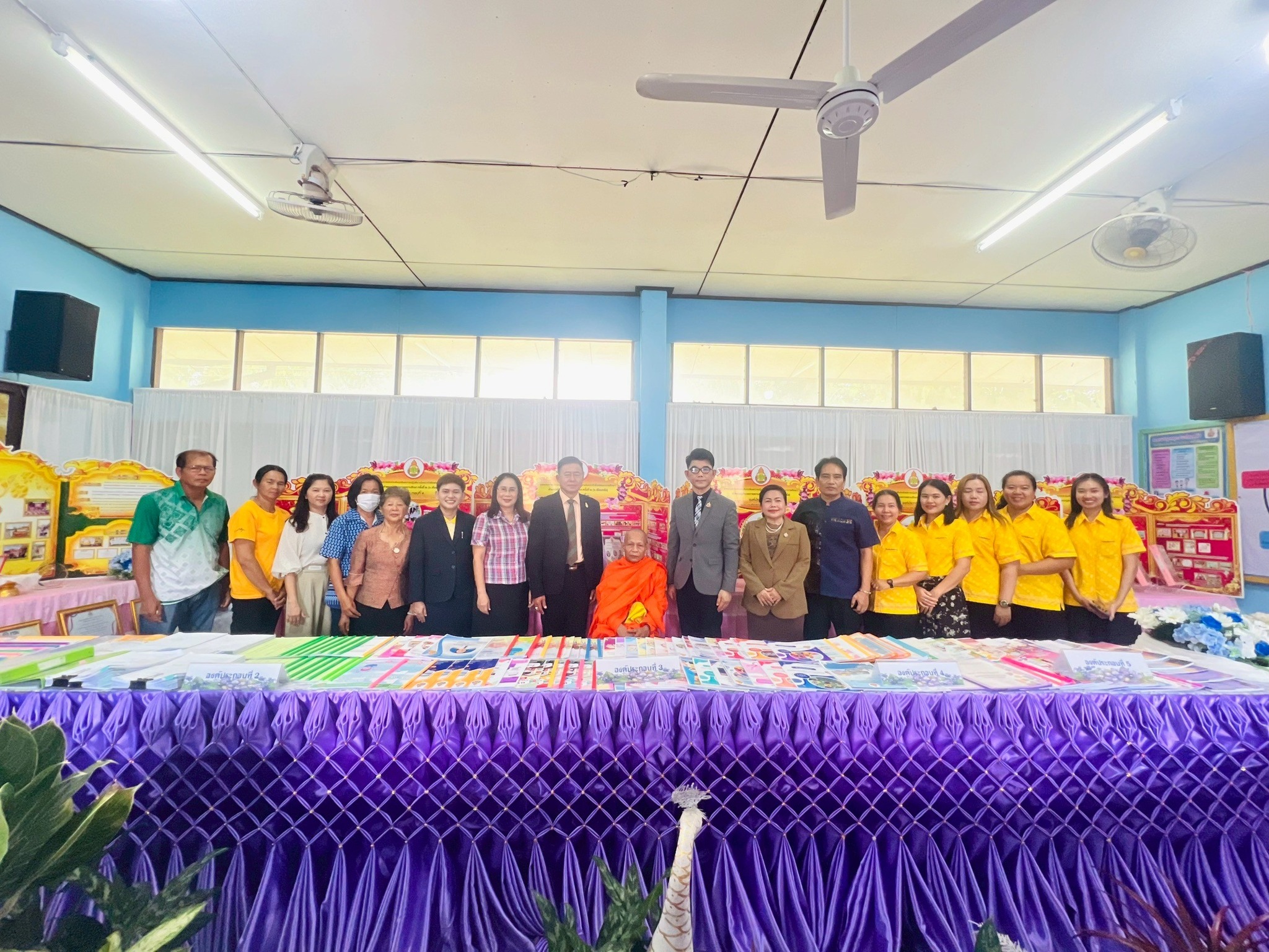 ประเมินสัมฤทธิผลการปฏิบัติงานในหน้าที่ รร.วัดหัวยาง